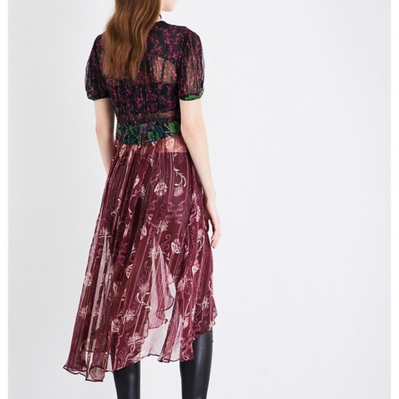 Free People Black Daisy Fields Maxi Top - Picture 6 of 8